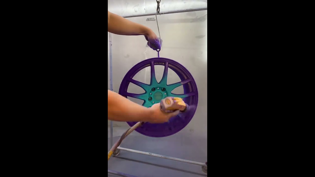 Two Tone Powder Coating 