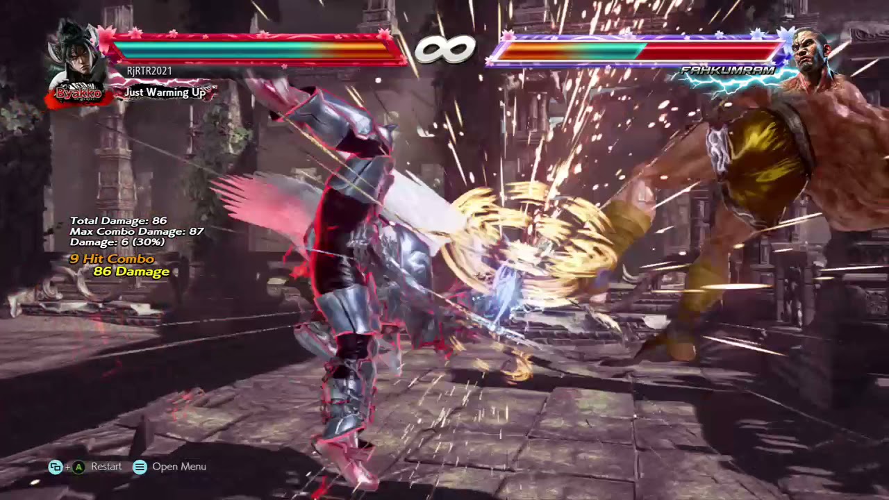 Tekken 7 Devil Jin season 4 max  damage combo with rage art?