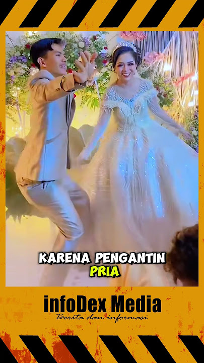 goyangan pengantin pria begitu asyik