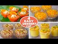 4 Easy No Bake Dessert Cup Recipe | Eggless Dessert Idea | Yummy