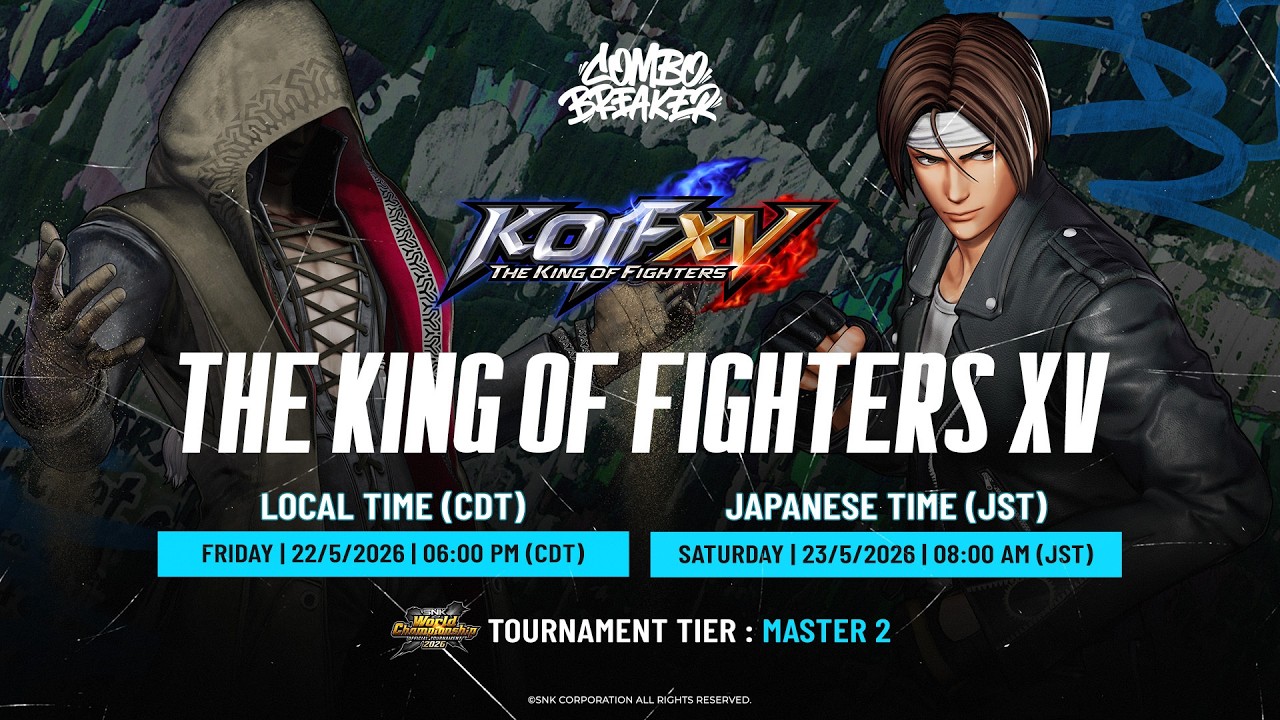 COMBO BREAKER 2026 | KOF XV  | TOP 8