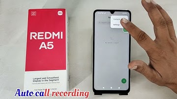 Redmi a5 auto call recording || Redmi a5 call recording settings || How to record call in redmi a5