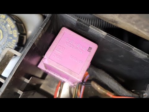 Fuel Pump Relay Purple - Opel Astra G II Vauxhall