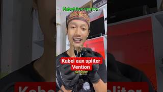 Kabel aux spliter Vention trs 3 5 to double TS #vention #kabelaux #shorts
