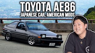 Toyota AE86: JDM Car, American Style Mods | Car Stories | 4K