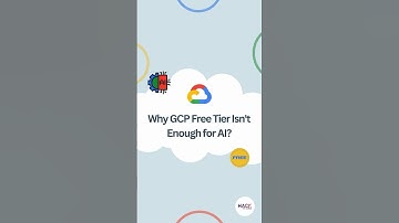 Why GCP free tier not enough for AI? Check out the reel to know more #google #googlecloud #shorts