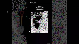 Unity's new PhysicsCore 2D is the new physics system for 2D objects. Samsung A25 #lowlevelphysics