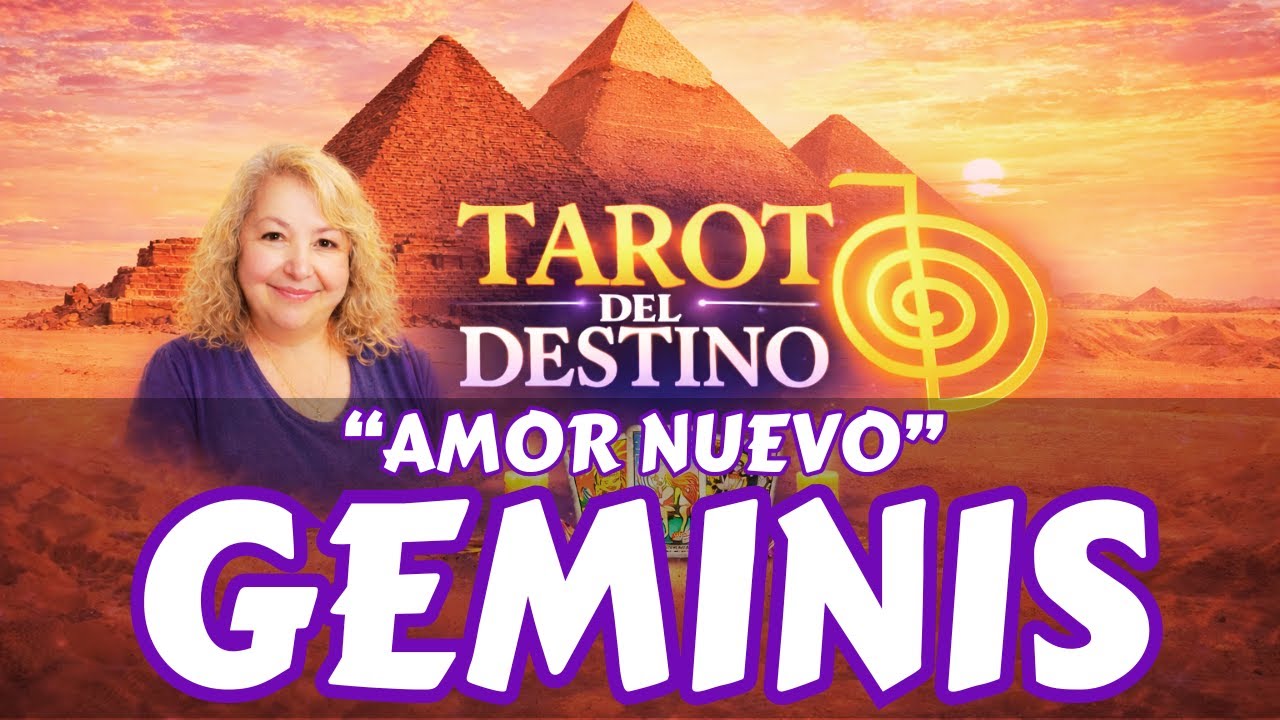 GÉMINIS ♊ EMPIEZAS ALGO NUEVO… Y EL AMOR LLEGA A TU VIDA Tarot del ...