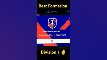 Use This Super Power Formation to Reach Division 1✌️ #efoootball #efootball2025 #division1 #ytshorts