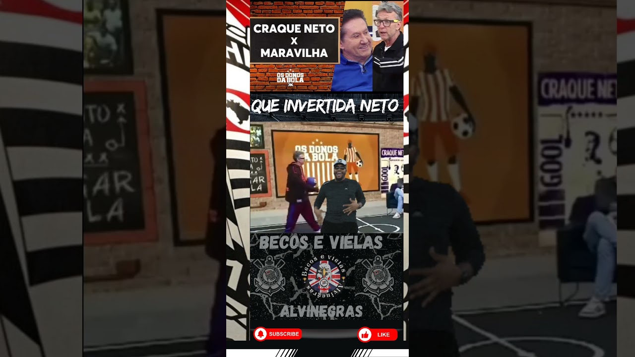 #osdonosdabola invertida do #dirceu em cima do #craqueneto #láele 🤣🤣