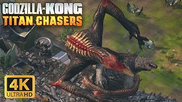Godzilla vs Skullcralwer Alpha 4K/No UI (Full Fight + Ending) - Godzilla x Kong Titan Chasers