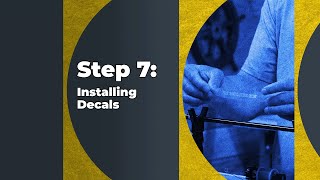 Step 7 How To Install Decals On Your Rod Build - Rod Building 101