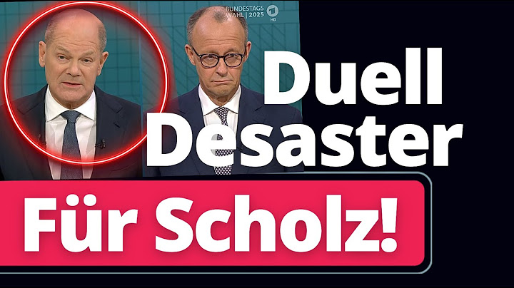 Scholz gegen Merz Duell: Live !