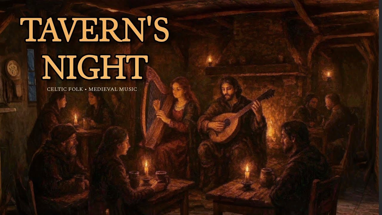 Tavern’s Night – Cozy Celtic Folk & Medieval Music 🪉🎻