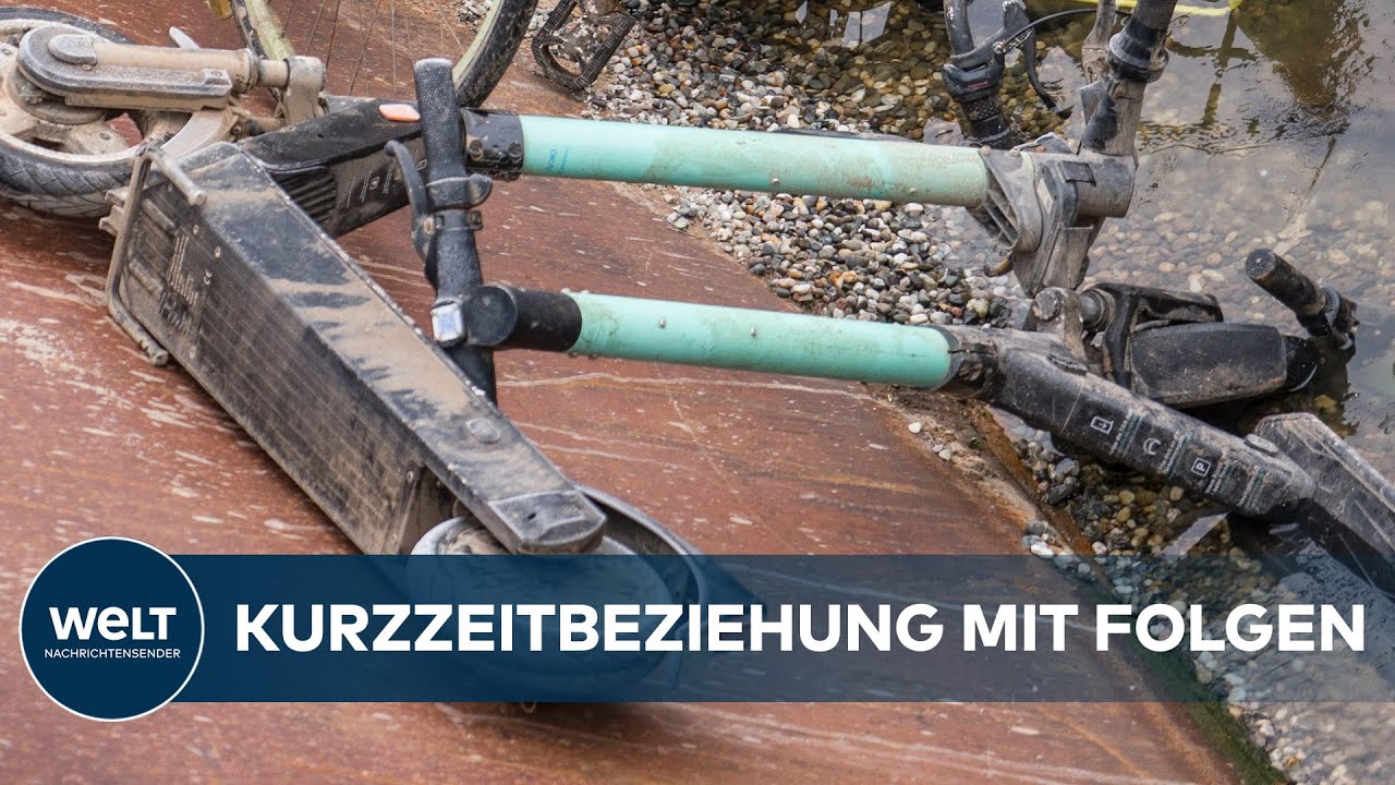 SCOOTER-HYPE: Mindestens 500 SCHROTTREIFE E-ROLLER liegen im RHEIN – GEFAHR für MENSCH und UMWELT