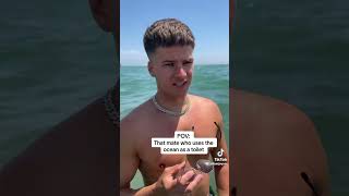 When Your At The Beach And Need The Toilet. Callumjoyce