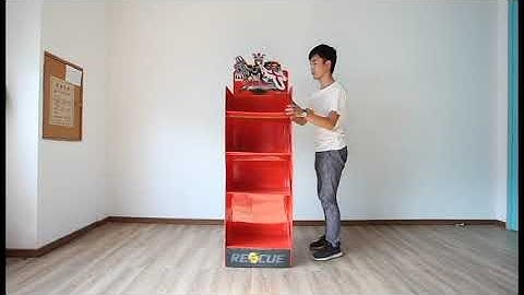POP UP Cardboard Display Stand