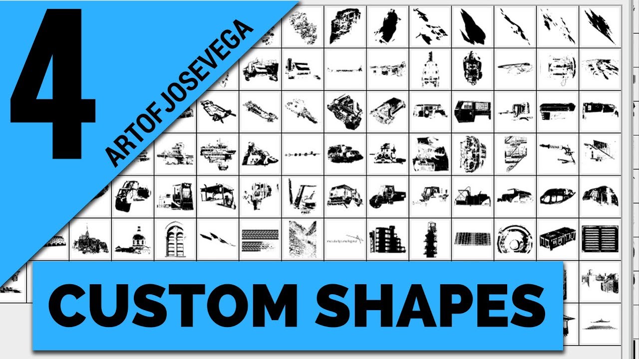 Make Custom Shape Photoshop