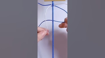 How to make a square knot bracelet ~ EASY bracelet for beginner #bracelet #knot #tutorial