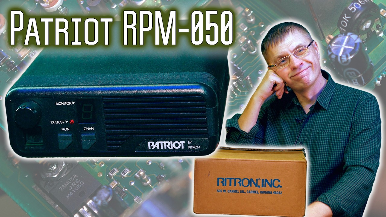 Ritron Patriot RTM серия автомобильных радиостанций. Сделано в США ...