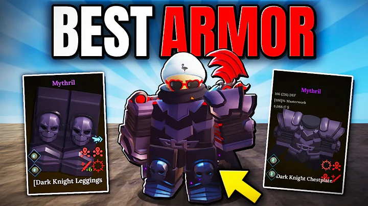 *UPDATED* How To Make THE BEST ARMOR In The FORGE (Roblox)