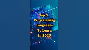 Top 5 Programming Languages to Learn in 2025 | Best coding skills to get a job