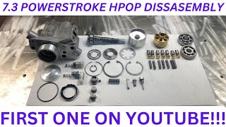 COMPLETE 7.3 POWERSTROKE HPOP DISASSEMBLY