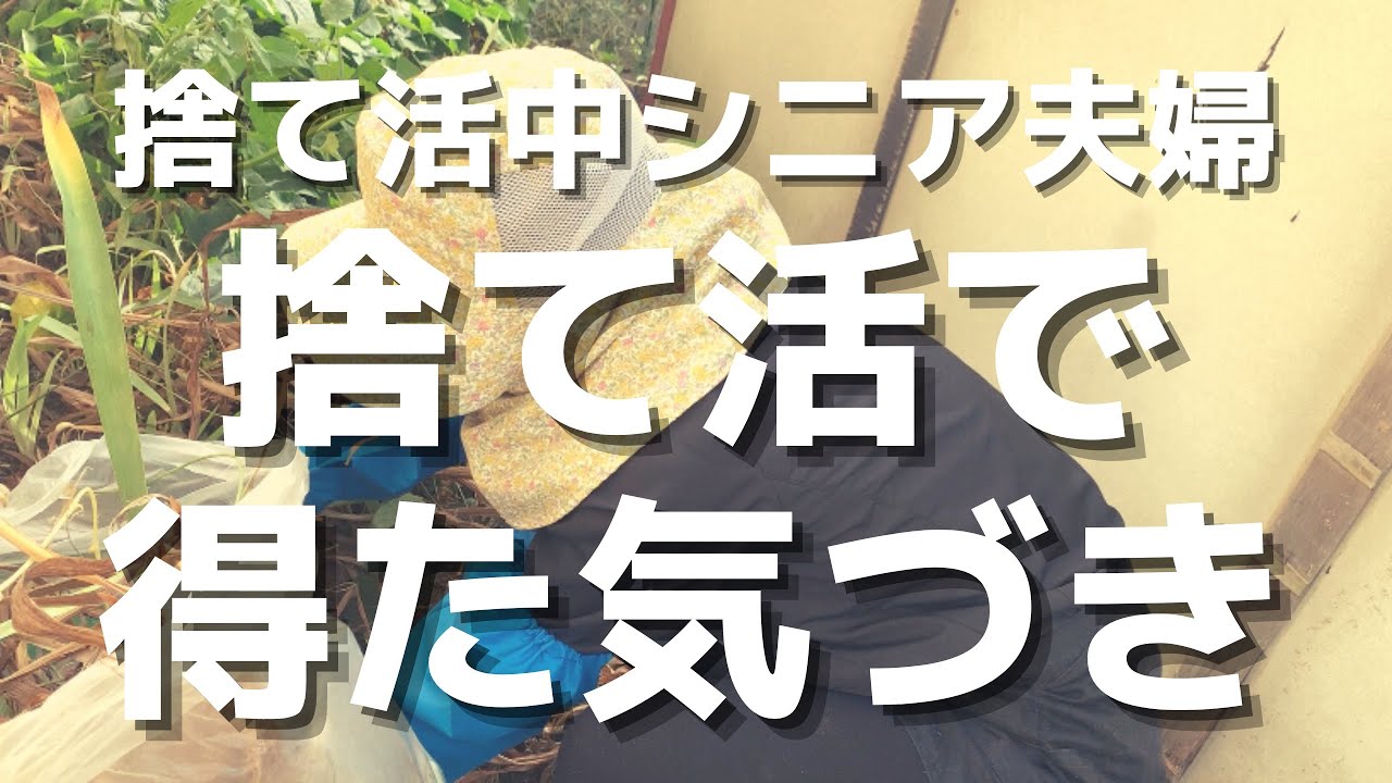 【シニアの捨て活】溜め込み体質だった私が捨て活を始めて気づいた事、変わった事。ゴミ溜めの我が家を少しずつ綺麗に。自分を大事に、今を大事に。娘にジャングルのような汚庭を一掃してもらう。