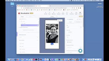 Build a slideshow using a list and index in Thunkable