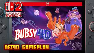 Bubsy 4D - (Nintendo Switch 2) - Demo Gameplay - 4K