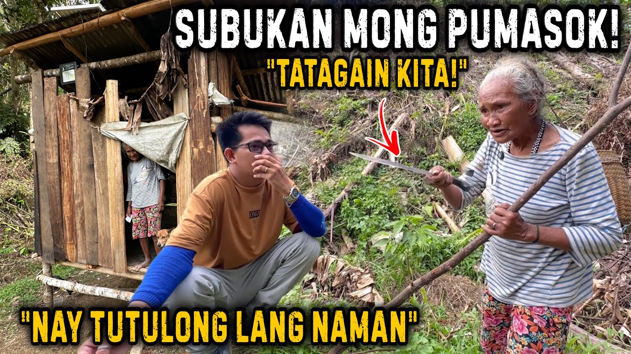 MAG-ISANG NAKATIRA SA BUNDOK NA NANAY TAKOT SA TAO!