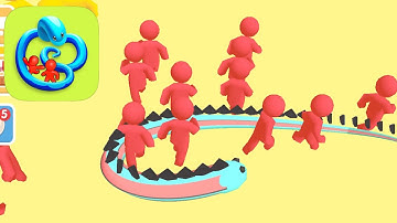 Snake Crusher - All Levels Gameplay Android, iOS