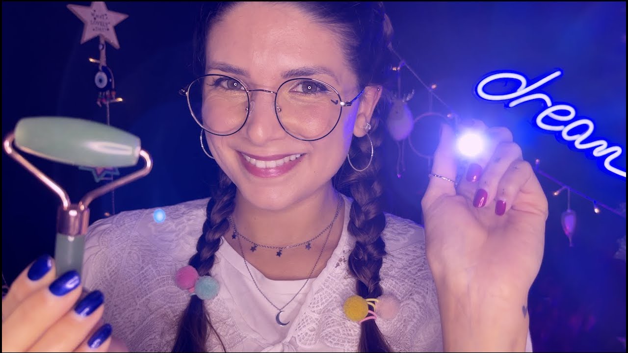 ASMR BEAUTY LAB 2 - Ich teste neue Beauty Produkte an dir (detaillierte Untersuchung, Skincare)