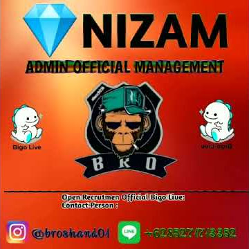 Management official Bro Bigo live streaming