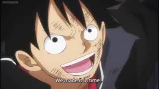 The start of Raid | One Piece episode 995