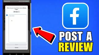 How To Post A Review To Facebook Business Page Mobile App (2026) (Quick Guide)