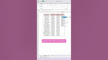 How to Calculate Working Hours in Excel! #exceltrickshots #exceltips #excel #shorts #viralvideo