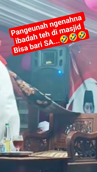 CERAMAH LUCU KANG UBAY MD UBAIDILLAH