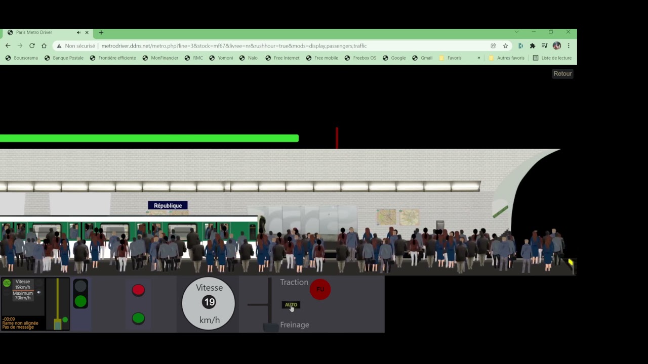 paris métro driver ligne 3