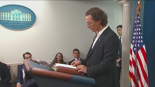 Mathew McConaughey calls for ‘real change’ on guns in emotional White House appearance
