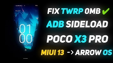 💫How to Install Arrow OS From Encrypted / MIUI 13 / Android 12 Roms Through ADB Sideload💫