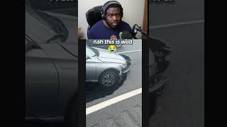 car gets trapped in massive sinkhole #shorts #dangerous #insane
