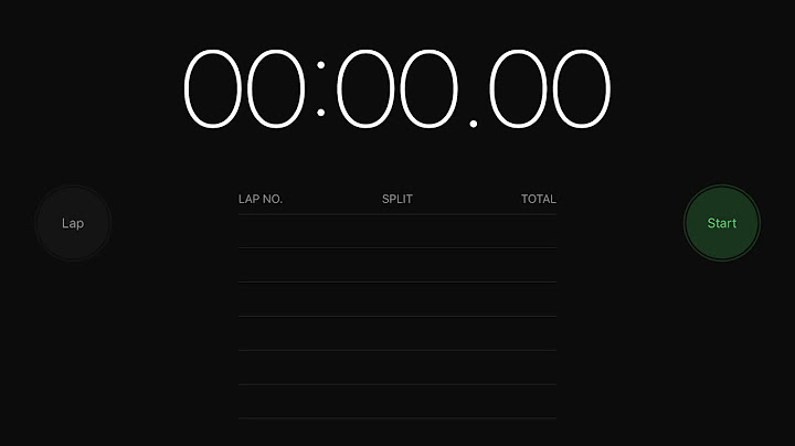 World’s Shortest Stopwatch Time