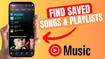 Hoe vind je opgeslagen nummers en afspeellijsten op YouTube Music?