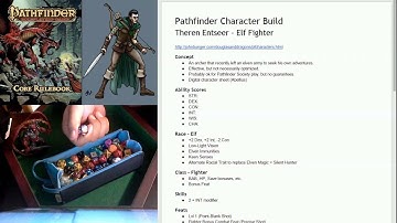 Roll 1Up - Part 1 of How to Create a 1st Level Character for Pathfinder RPG