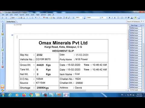 WEIGHBRIDGE MANAGEMENT SOFTWARE (MANPUSHP SOFTWARE LLP) - video from Manpushp Software
