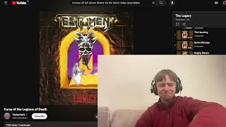 Testament - Curse Of The Legions Of Death Reaction \u0026 Listen