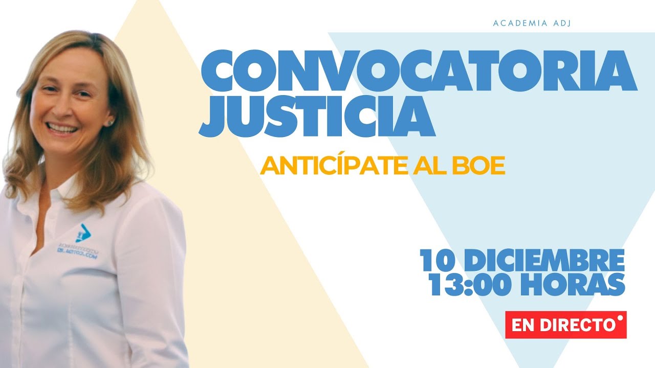 📌 Convocatoria de Justicia inminente: Qué tener listo para el 