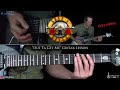 Out Ta Get Me Guitar Lesson (Full Song) - Guns N' Roses