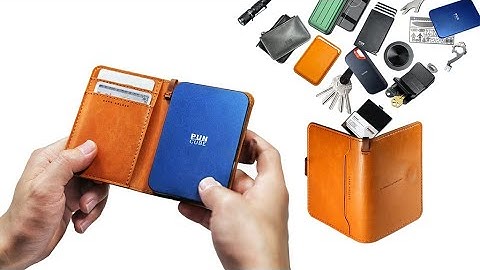 Now on Kickstarter: Puncube Sandwich Wallet 2.0：Unlock Wallet`S New Skill